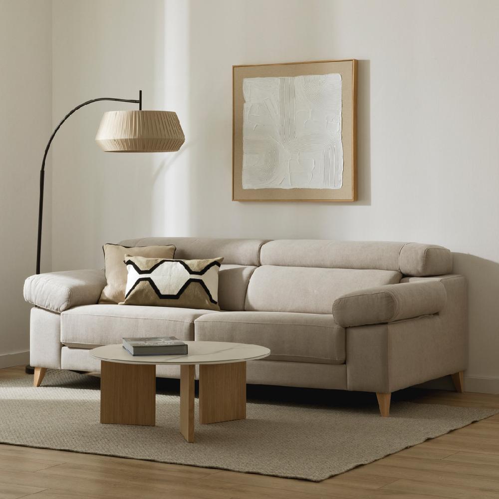 kenay home Sofá 3 5 plazas perla