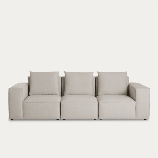 Kenay Home Sofá 3 Plazas Perla