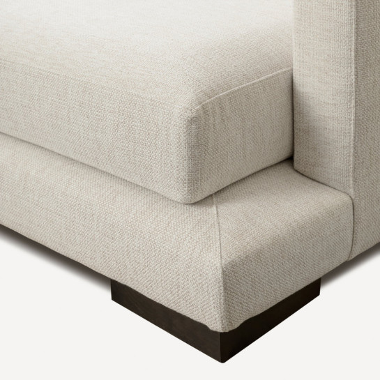 Kenay Home Sofá Beige Chaise Mediana Izquierda