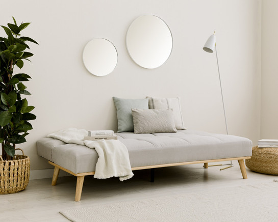 Kenay Home Sofá Cama Beige
