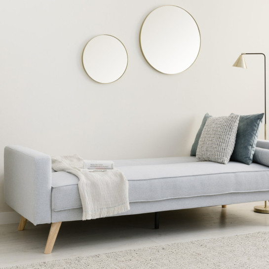 Kenay Home Sofá Cama Gris