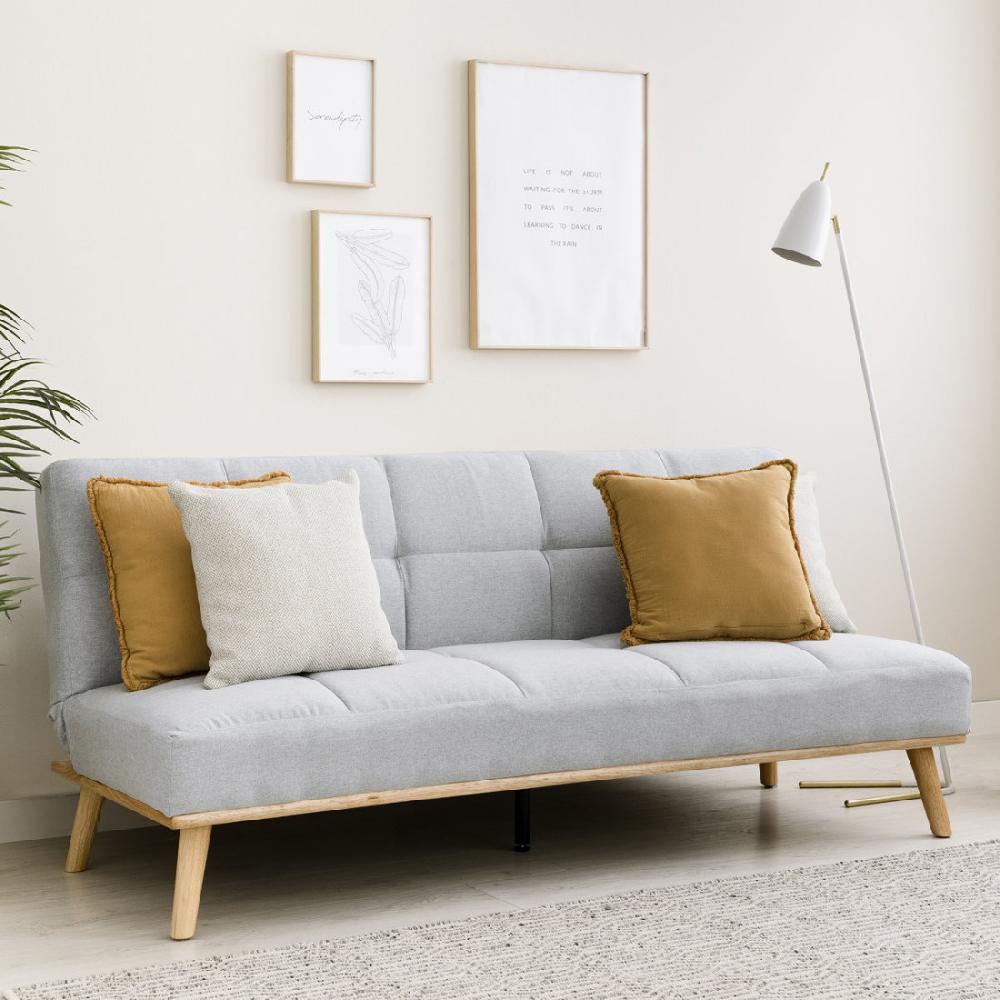 kenay home Sofá cama gris