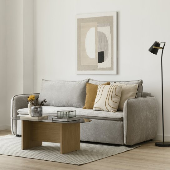 Kenay Home Sofá Cama Gris