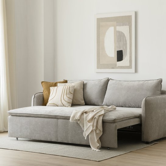Kenay Home Sofá Cama Gris