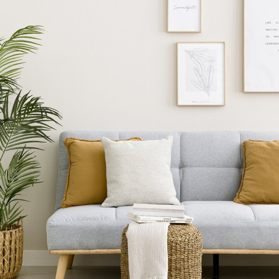 Kenay Home Sofá Cama Gris