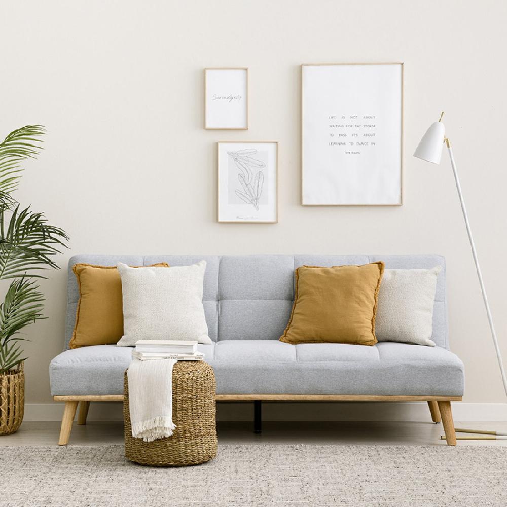 kenay home Sofá cama gris