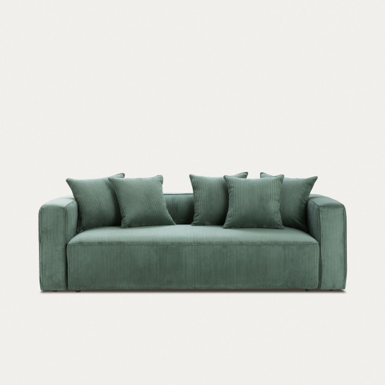 Kenay Home Sofá Cama Pana Verde