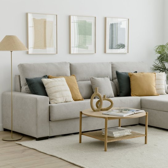 Kenay Home Sofá Cama Reversible Perla