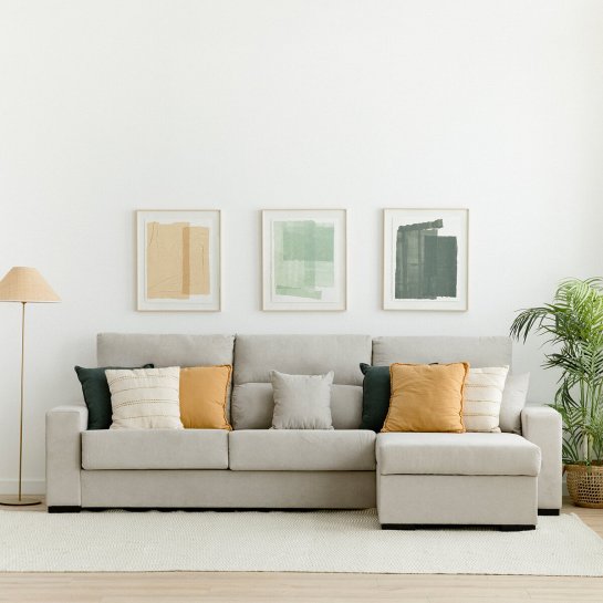 Kenay Home Sofá Cama Reversible Perla