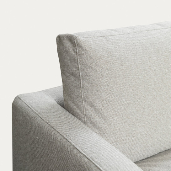 Kenay Home Sofá Chaise Grande Derecha Perla