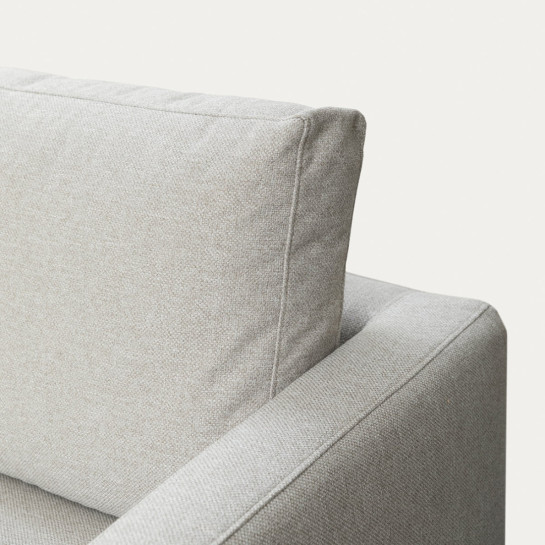 Kenay Home Sofá Chaise Grande Izquierda Perla