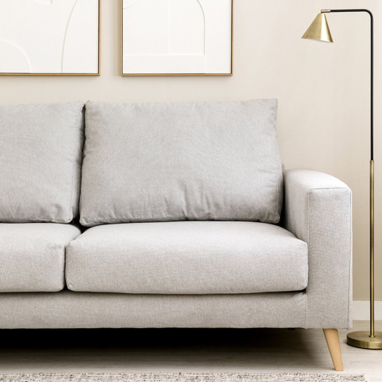 Kenay Home Sofá Chaise Izquierda Gris Claro