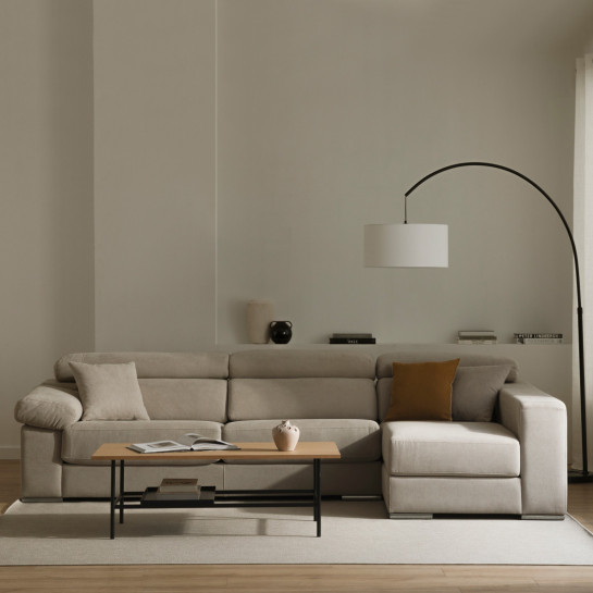 Kenay Home Sofá Perla Chaise Derecha