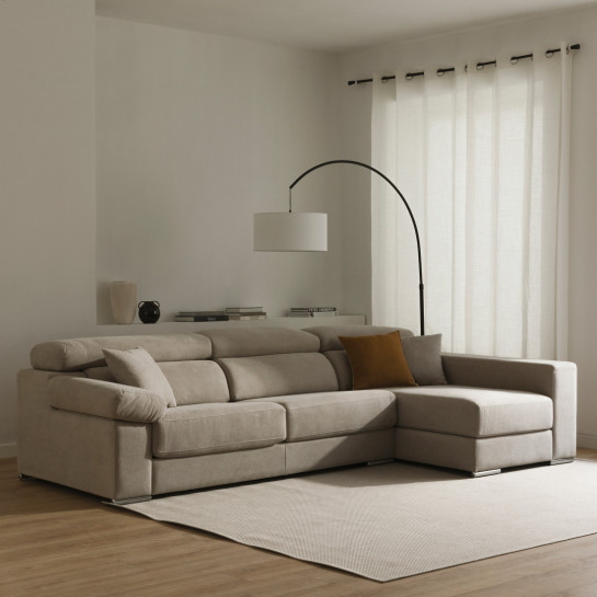Kenay Home Sofá Perla Chaise Derecha