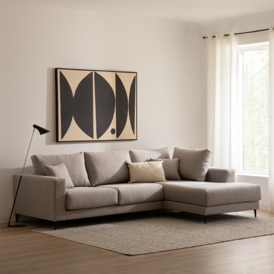 Kenay Home Sofá Perla Chaise Derecha