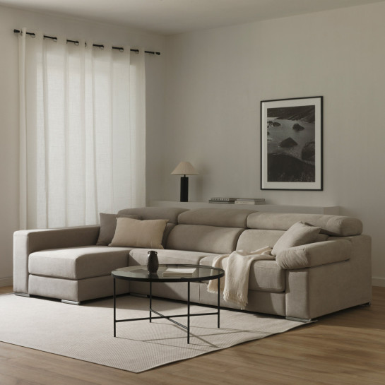 Kenay Home Sofá Perla Chaise Izquierda