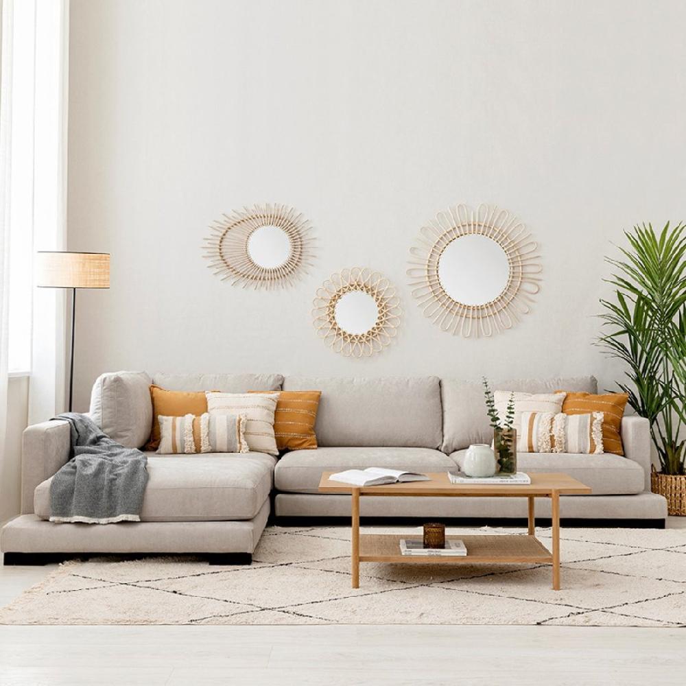 kenay home Sofá perla chaise izquierda