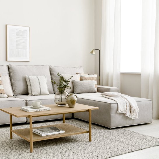 Kenay Home Sofá + Puf Personalizable