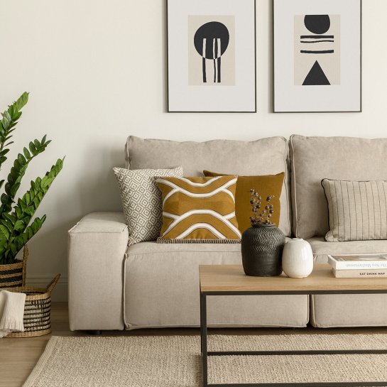 Kenay Home Sofá Rinconera 6 Plazas Personalizable