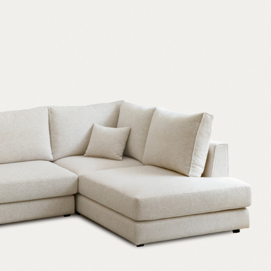 Kenay Home Sofá Rinconera Derecha Beige