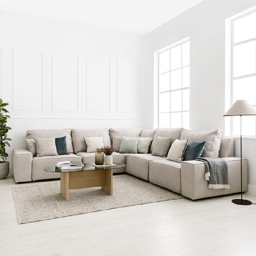 kenay home Sofá rinconera personalizable