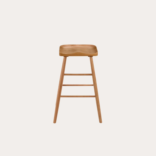 Kenay Home Taburete Madera Roble Natural