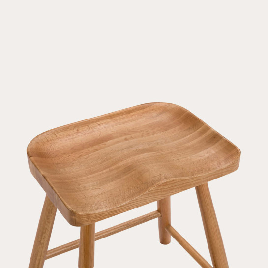 Kenay Home Taburete Madera Roble Natural