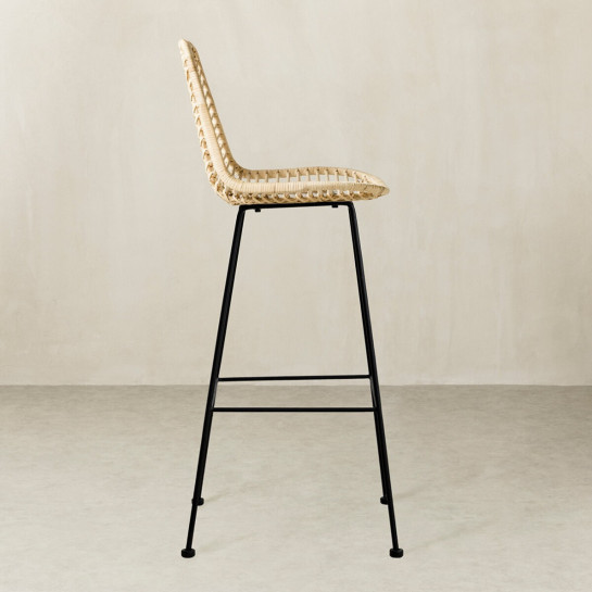 Kenay Home Taburete Ratán Natural