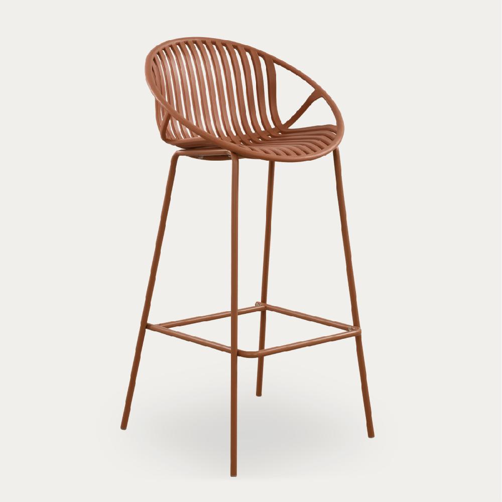 kenay home Taburete terracota