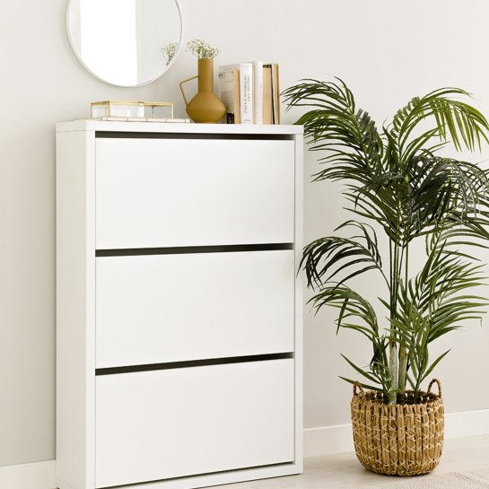 Kenay Home Zapatero Blanco Personalizable