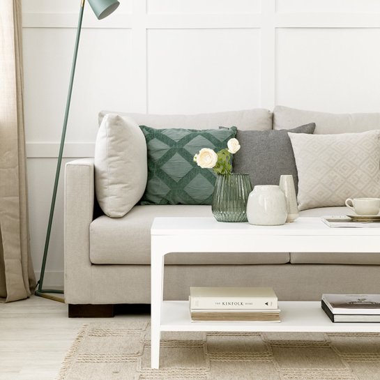 Kenay Home Mesa De Centro Elevable Rectangular Blanca 100