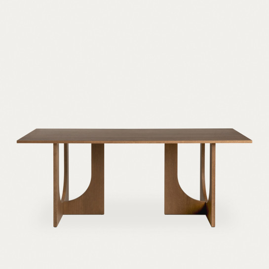 Kenay Home Mesa De Comedor Rectangular Roble Oscuro 200