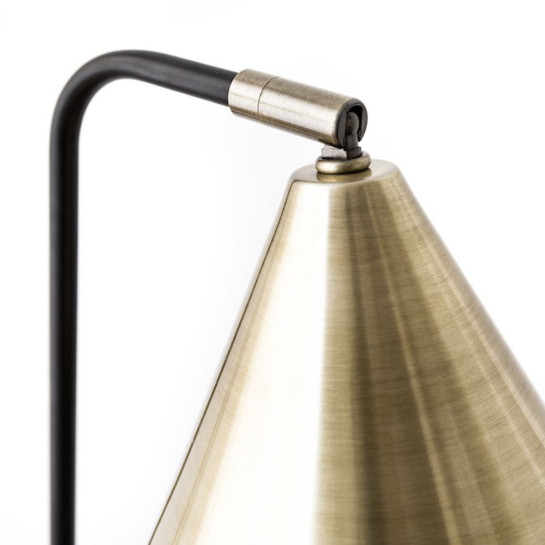 Kenay Home Pack 2 Lámparas De Sobremesa Negro-dorado