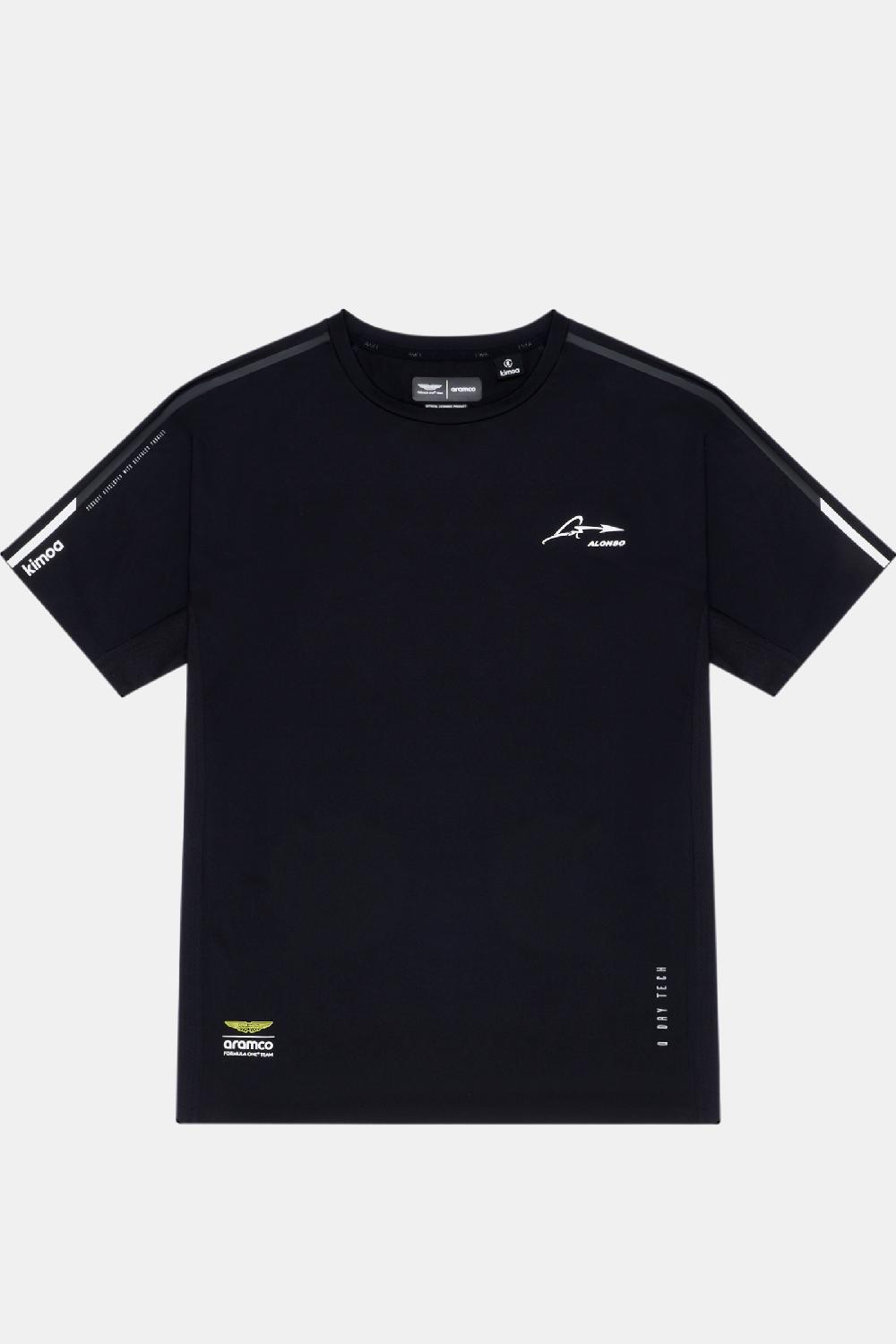 Kimoa Aston Martin F1 Team X Kimoa Active Wear Tee Black