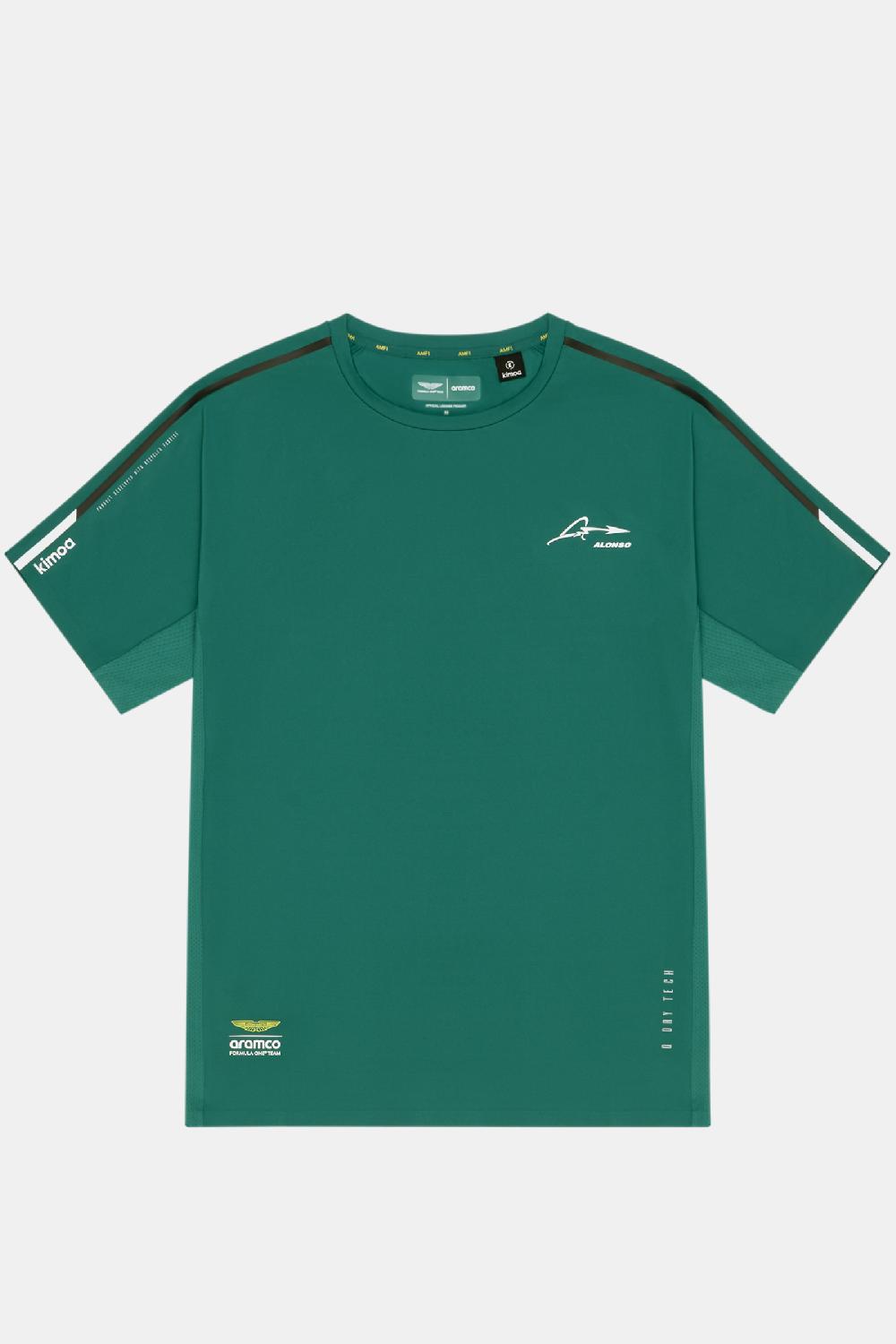 Kimoa Aston Martin F1 Team X Kimoa Active Wear Tee Green