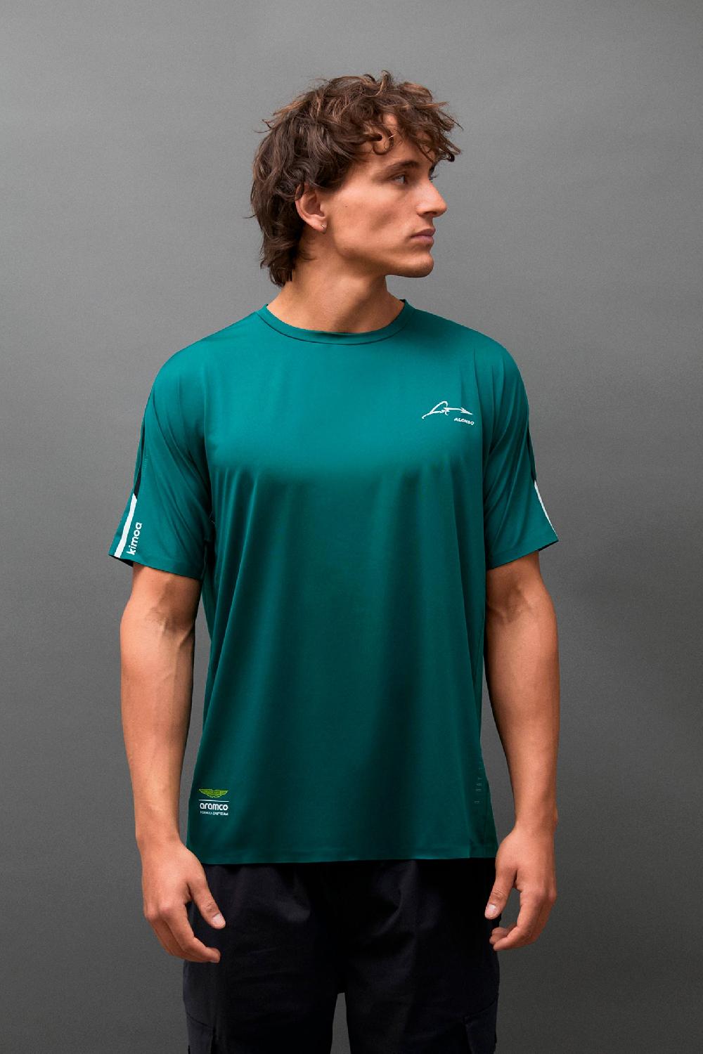 kimoa Aston Martin F1 Team x Kimoa Active Wear Tee green