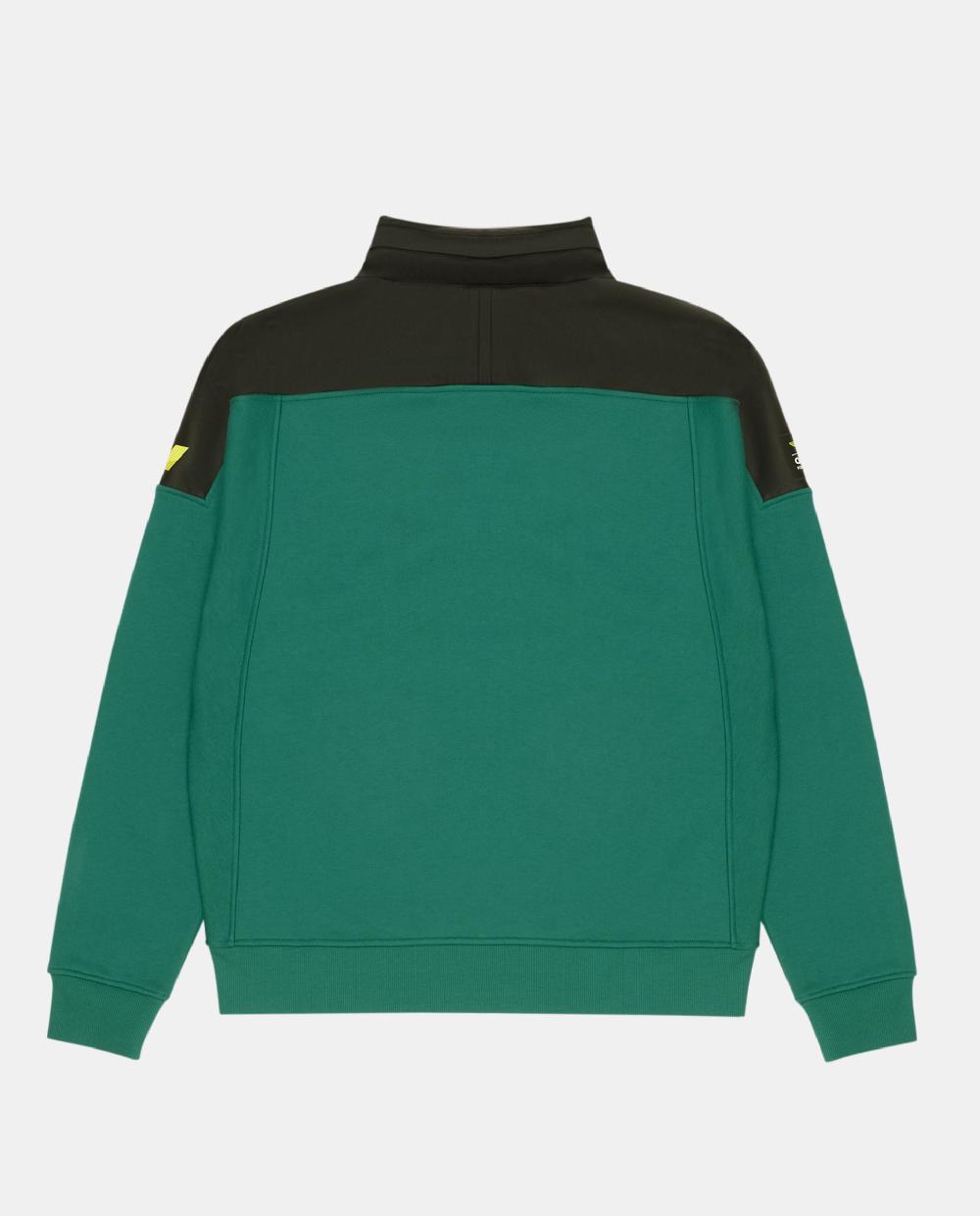 Kimoa Aston Martin F1 Team X Kimoa Bicolor Sweat Jacket Green