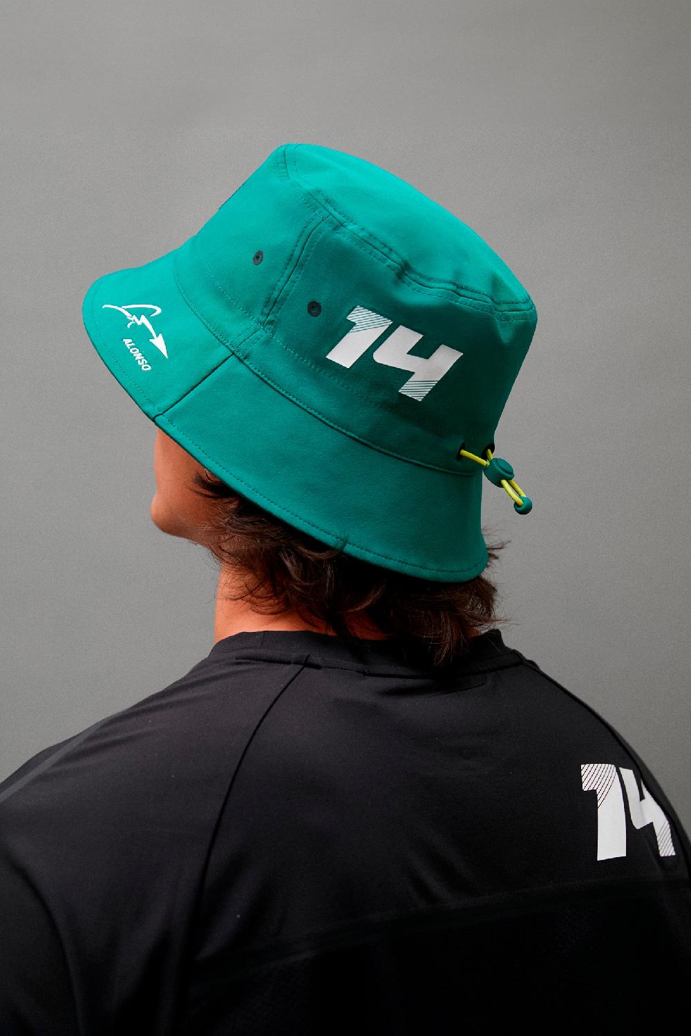 Kimoa Aston Martin F1 Team X Kimoa Bucket Hat Green