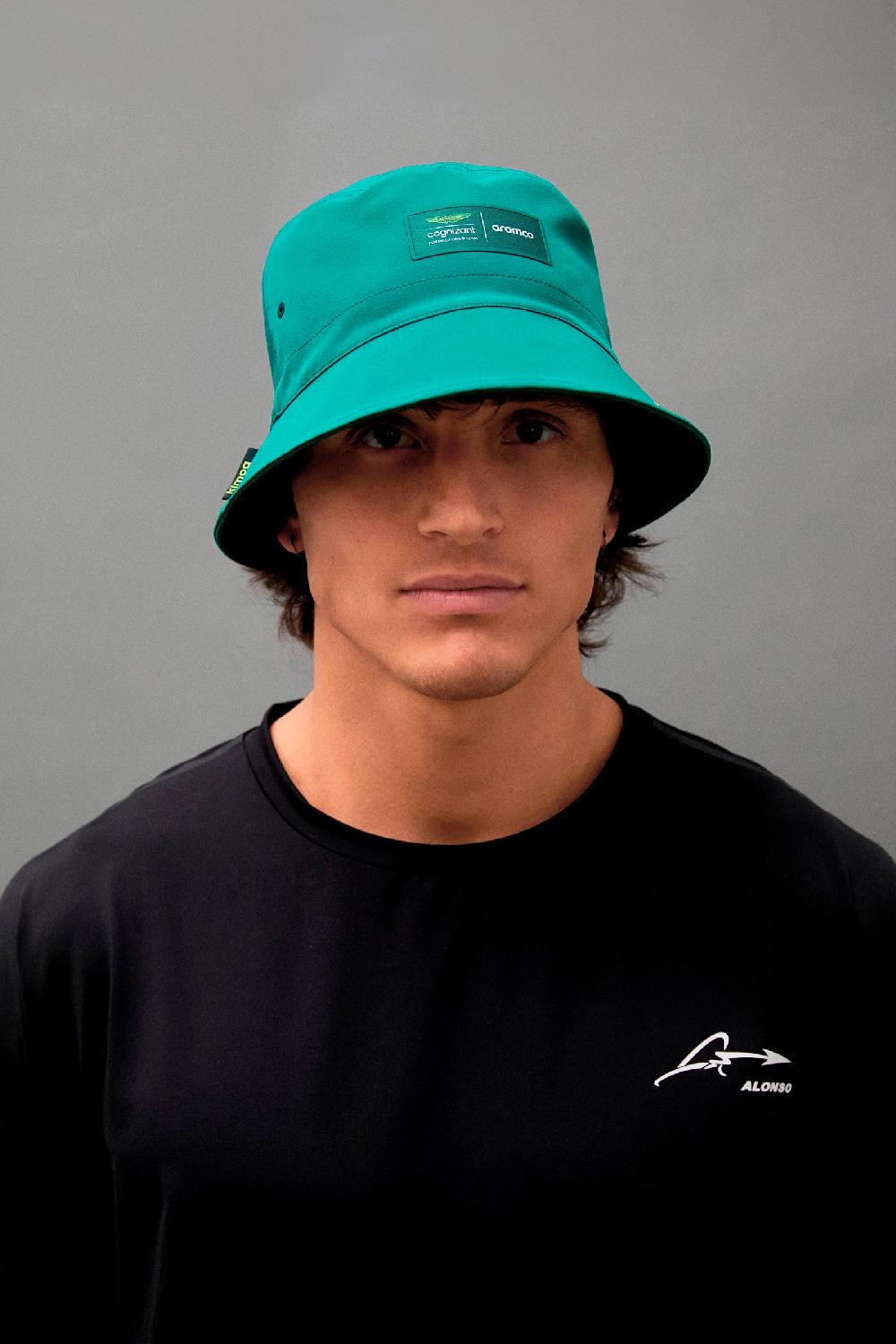 kimoa Aston Martin F1 Team x Kimoa Bucket Hat green