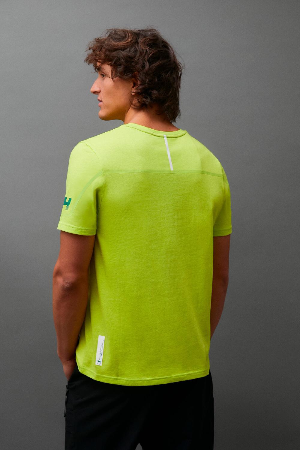 Kimoa Aston Martin F1 Team X Kimoa Heat Sealed Band Tee Lime