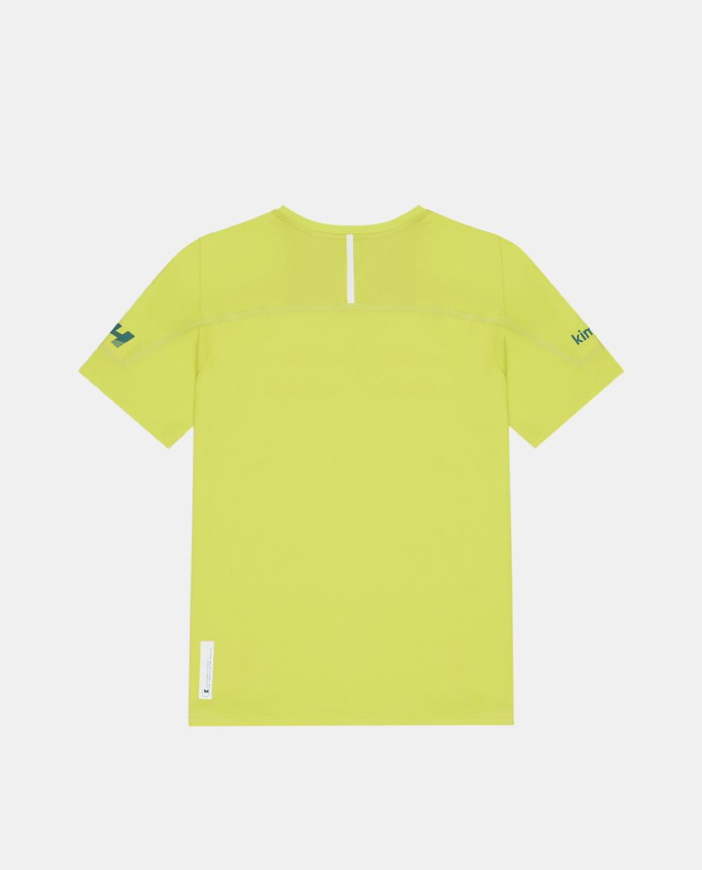 Kimoa Aston Martin F1 Team X Kimoa Heat Sealed Band Tee Lime