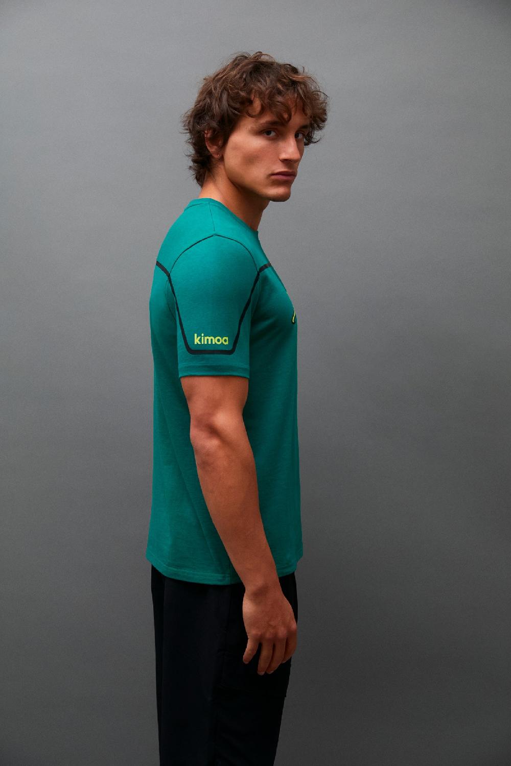 Kimoa Aston Martin F1 Team X Kimoa Heat Sealed Band Tee Green