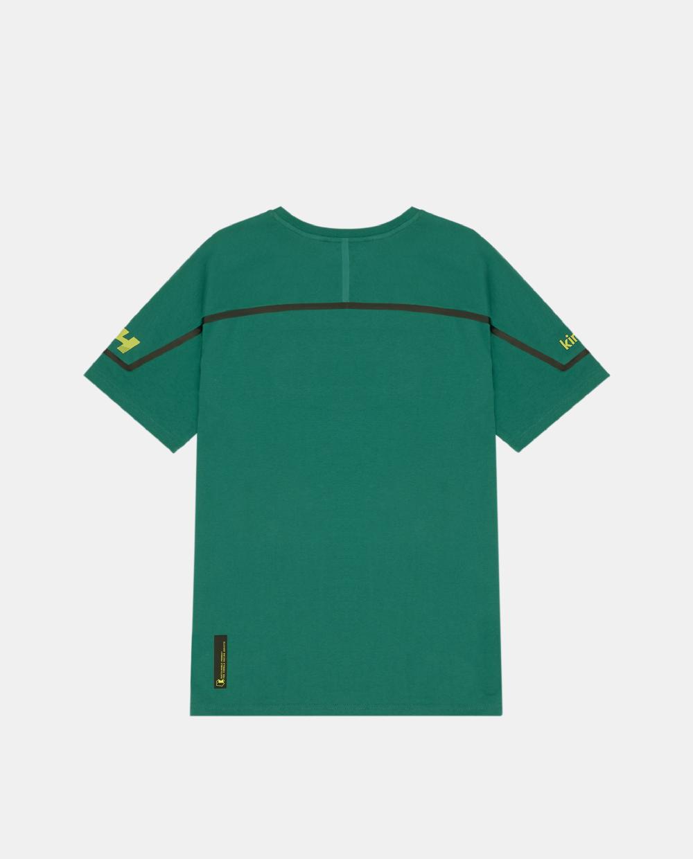 Kimoa Aston Martin F1 Team X Kimoa Heat Sealed Band Tee Green