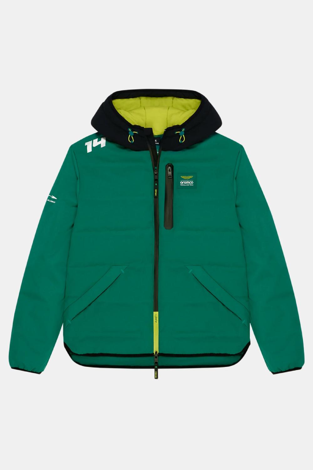 Kimoa Aston Martin F1 Team X Kimoa Padded Puffy Jacket Green