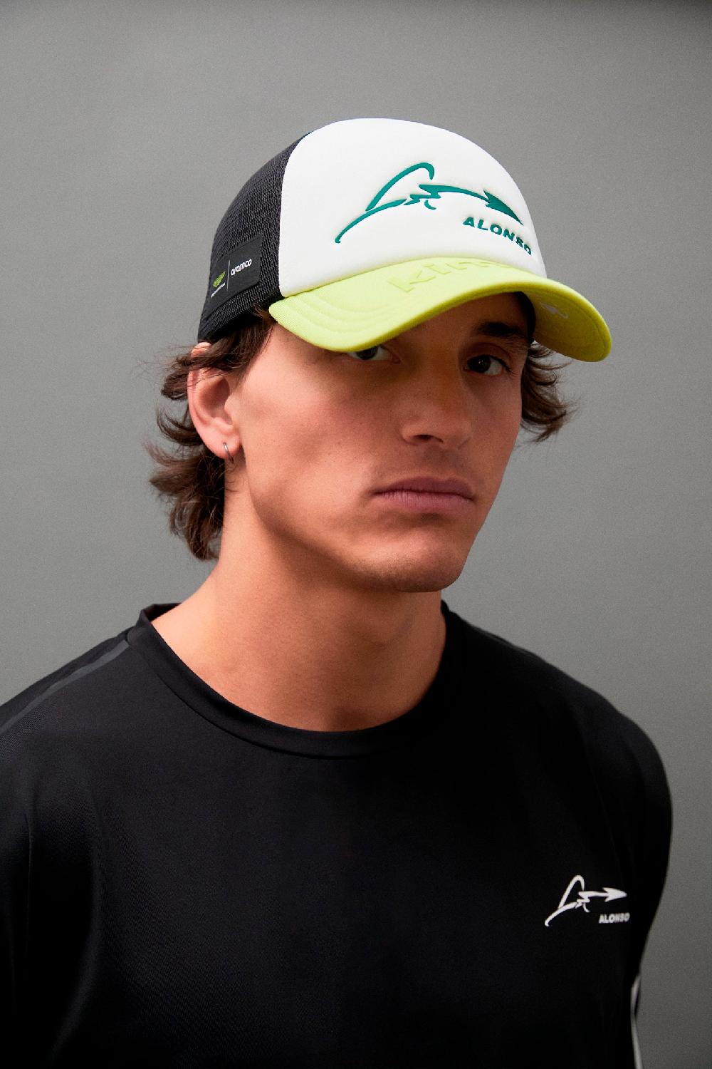 kimoa Aston Martin F1 Team x Kimoa Trucker Tricolor Cap