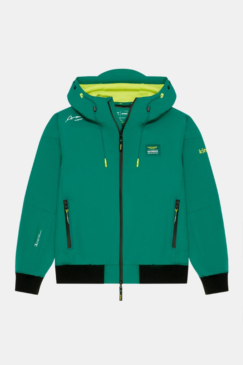 Kimoa Aston Martin F1 Team X Kimoa Windbreaker Jacket Green