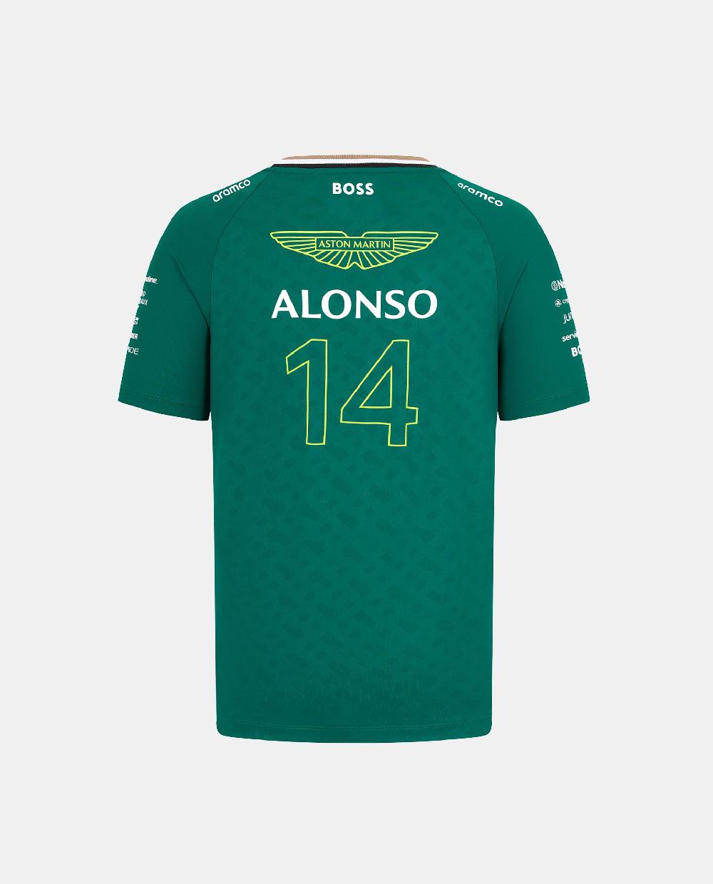 Kimoa Camiseta Verde 2024 Piloto Fernando Alonso