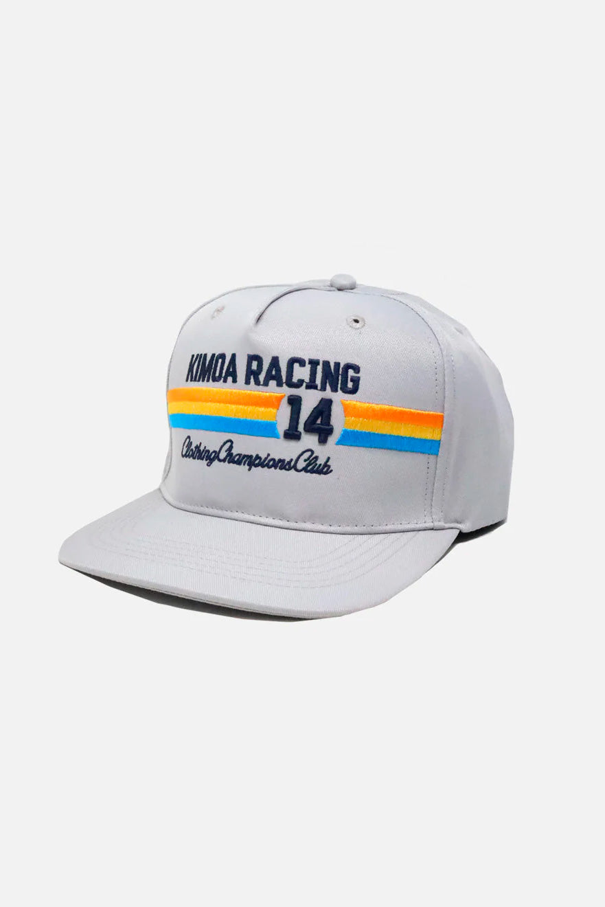 kimoa Gorra plana Racing 14 Crema