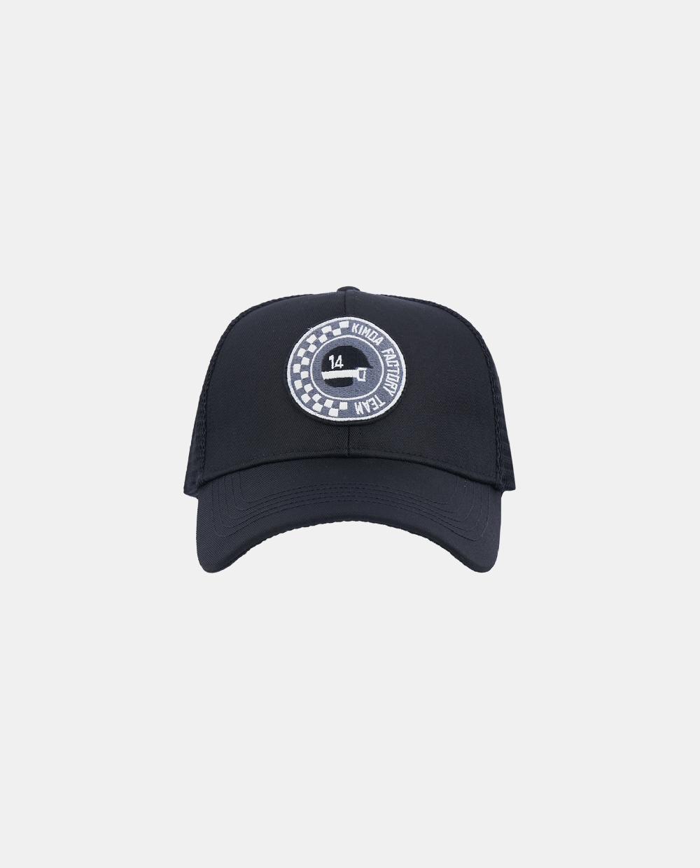 Kimoa Gorra Racing Patch Black