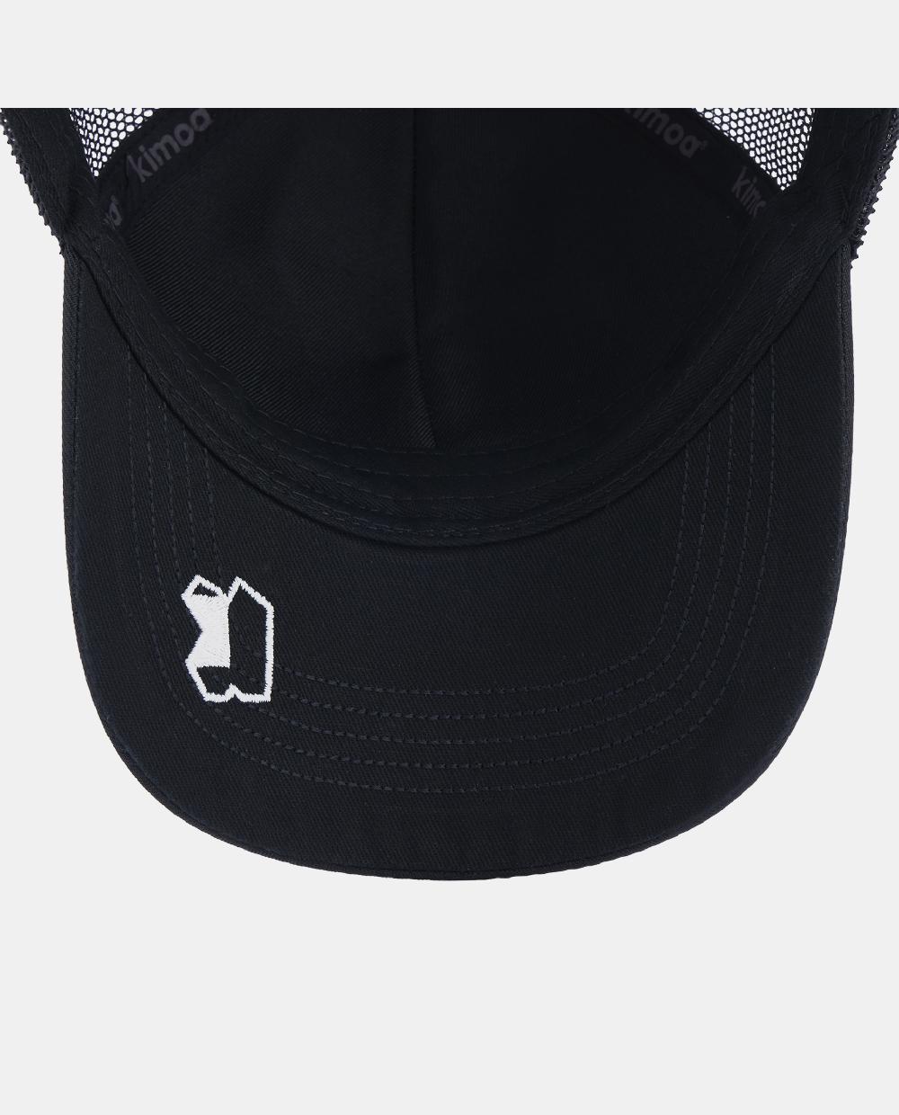 Kimoa Gorra Racing Patch Black